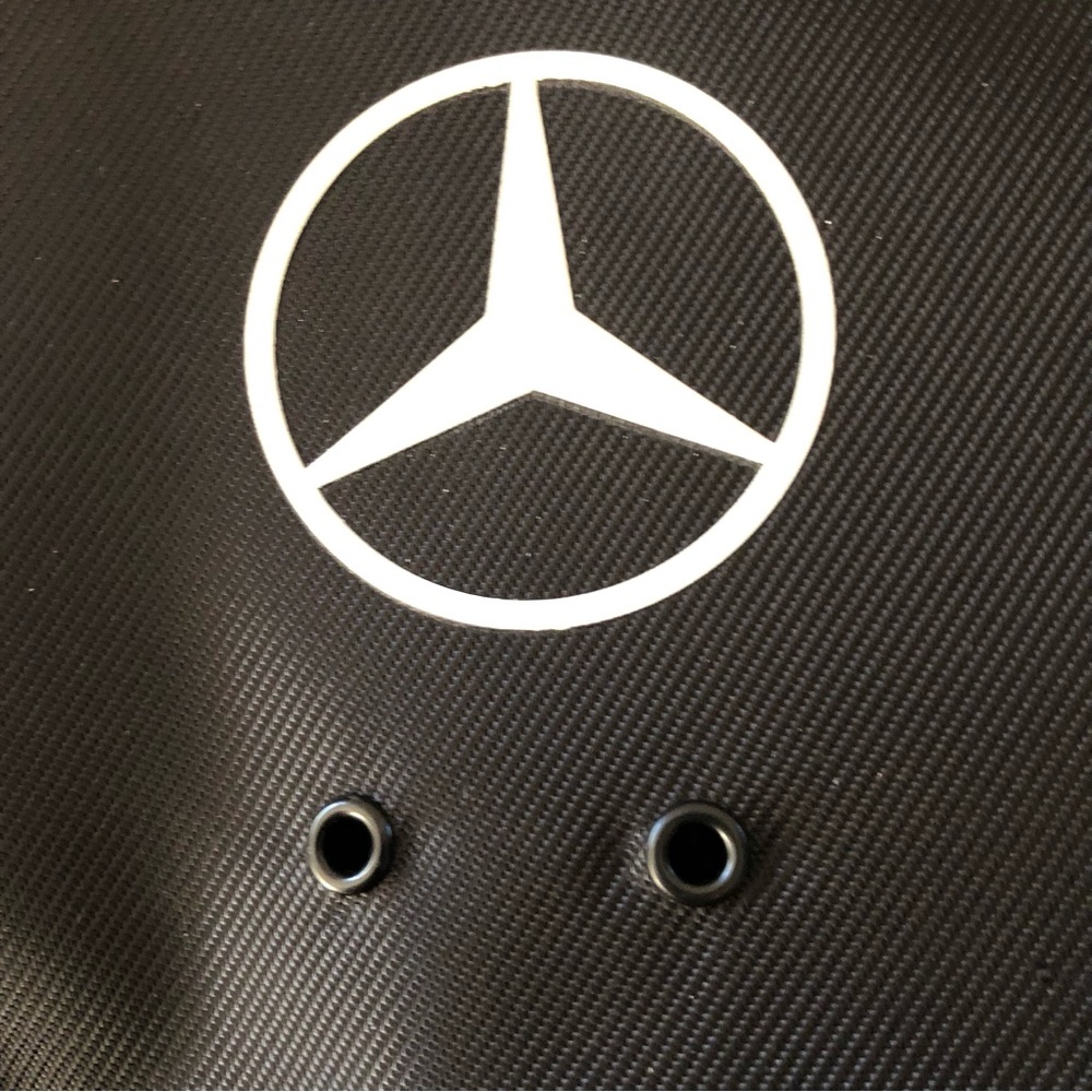 NEW Puma Black Golf Shoe Bag Mercedes Benz 2020 Divider Zippered NWT 078220-01 - Picture 10 of 10